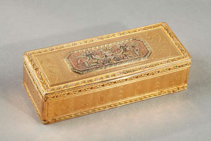 A Louis XVI gold snuffbox, Geneva